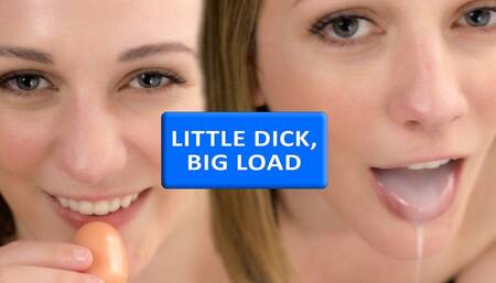 Little Dick, Huge Load - Clara Dee POV Virtual Sex Sph Blowjob