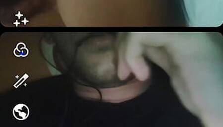 (Real) Video Call sex with Japanese whore and western guy