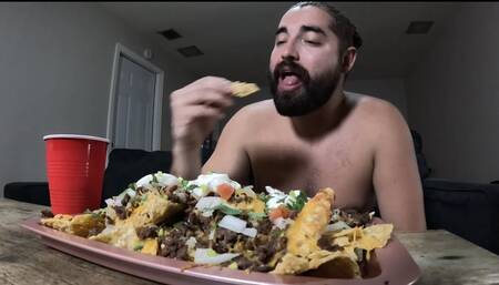 Face Stuffing Nachos