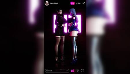 Wife Caught Cheating on Live Stream with Huge Cock