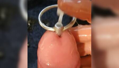 cum thru penis plug