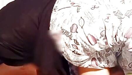 My Stepmom's Friend Veiled Raided My Room While I Masturbated