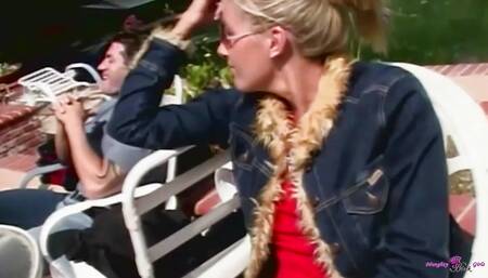 After the Introduction This Skinny Ass Blonde Girl Gets Her Ass Banged by a Stud