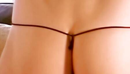 Remasturbated Pose and Play in Skimpy Sexy Undies