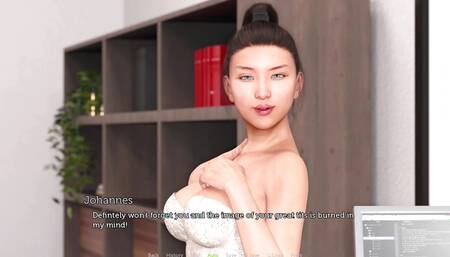 The Adventurous Couple #60 I've Caught Josie Masturbate and Riding a Dildo in Living Room