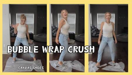 Lina Bubble Wrap Pop with Martial Arts