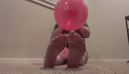 Blow up a balloon with me