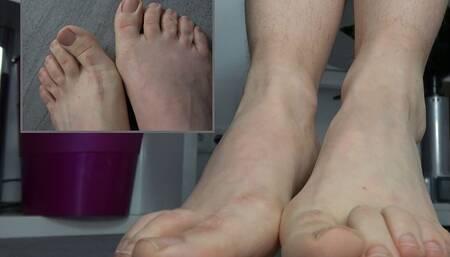 Smelly Feet up Close Part 2