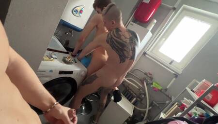 Part 469 Athletic Twink Fucked in Shattered Asshole and Wide Mouth by Two Buddies