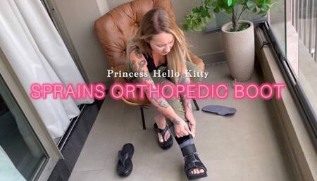 Princess Hello Kitty - Sprains Orthopedic Boot