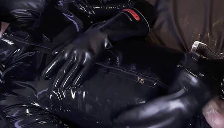 Horny Rubber Drone Staying Edged