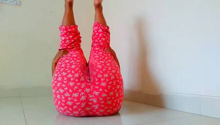 Busty Muslim Arab College Girl seduces trainer in exercise room by Sexy Style workout then Trainer gets hot & fuck her Pussy