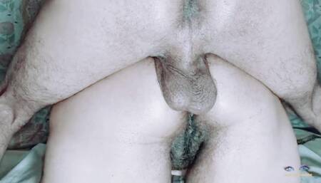 Girlfriend anal sex and loud moaning