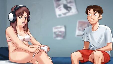 Summertime Saga - Cookie Jar - All Sex Scenes Only - June #1 Part 3