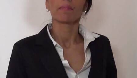 So pretty milf real estate agent gets banged and facialized to sell faster