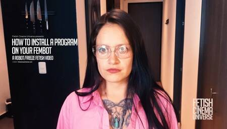 How to Install a Program On Your Fembot (720)