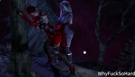 3D Redhead Slut Cosplay Super Model Got Her Wet Pussy Fucked so Hard