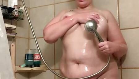 Shower after being a filthy slut