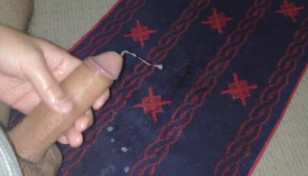 Hot Wet Slippery Cock Shoots Sperm