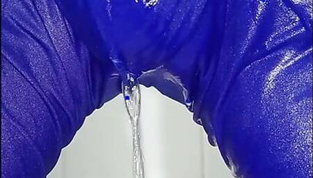 Pissing desperate in underwear, I get everything wet, close-up, I'm your submissive slut, gay, trans, femboy, sissy, big cock venoza