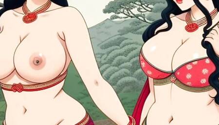 Blonde Step-Bro Sodomizes curious stepcousin in Steamy Indo-Fusion Anal???? Orgies