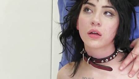 Hot wax and lezdom MFF trio for Charlotte Sartre