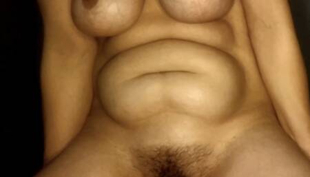 Watch my thick STEPmom bod scream for that thick hard cock and ride it before I cover him in my cum and his