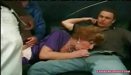 Gangbang Archive - Sex starved granny
