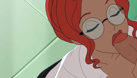 Milftoon Drama - Busty Blonde Nurse and Redhead Doctor treat their patients nicely