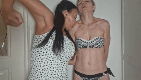 POWERFUL AND DEEP PUNCHES TO THE WALL 7 FB