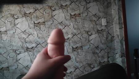 Amateur twink masturbates quietly at home