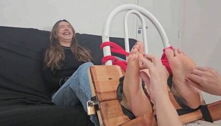 Ticklisn Anita - ANITA IN STOCKS - FULL HD