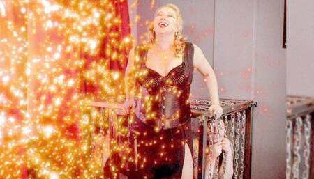 Practicing a footjob until I can handle it