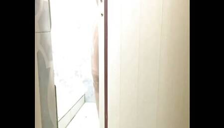 Indian bhabi sex bathroom with devar