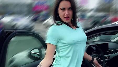 Fresh cutie Jenny Stella shows off her fancy boots while getting fucked - MyDirtyHobby