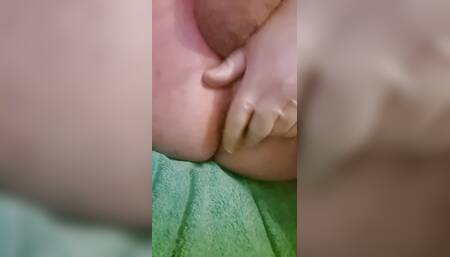 Small Dick Leaking Precum and Fingering My Own Ass