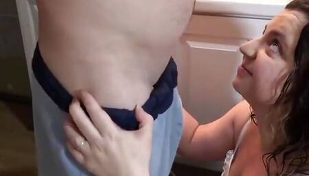 French Chubby Blowjob Young MILFs Swallows - Lexie Grants