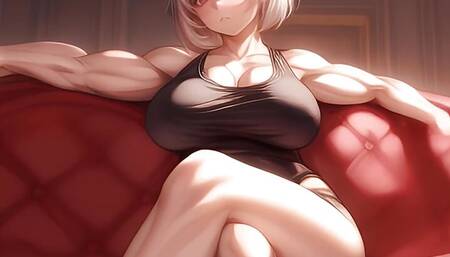 A Welcoming Muscular and Naughty Roomate - Ai Porn