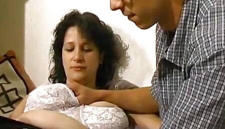 First anal casting couch of a naughty couple with a chubby housewife