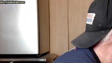 Mature gay bottom fucked by gloryhole date after sucking