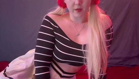 Stuffing My Panties for My Step Daddy