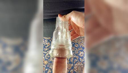 Cumming over my fleshlight