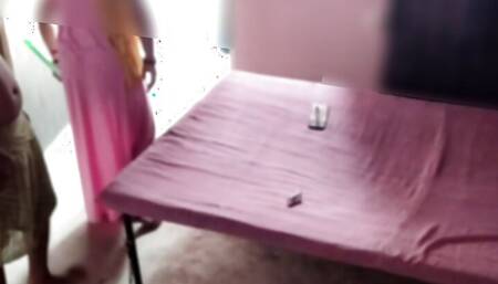 Desi mature stepmom and step son getting fucked