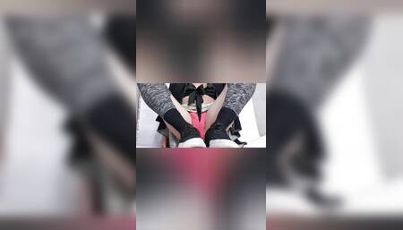 JennyTranny 1999 -Black,Pink & WhiteDildo