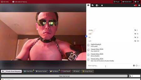 Cam4 Showing Hole