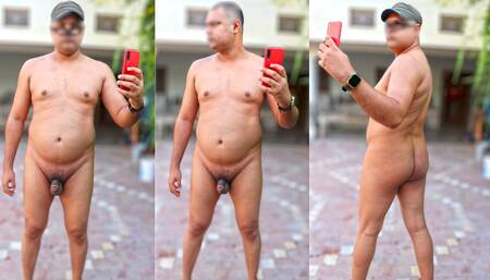 Desi Chubby Pakistani Boy Showing Big Ass and Ass Hole Outdoor in Public