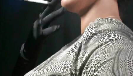 Big Tit BBW Latina Smokes and Fucks