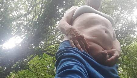 Granny's big panties and bra