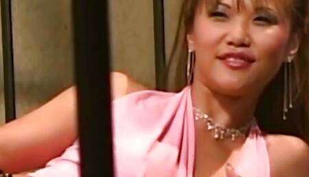 Her Striptease Can Make Even the Hardest Man to Screw Her Asian Twat