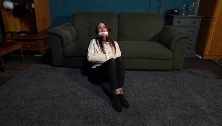 4076 Kelly in Straitjacket Therapy